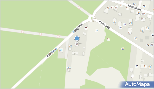 Izabelin-Dziekanówek, Kolejowa, 37, mapa Izabelin-Dziekanówek
