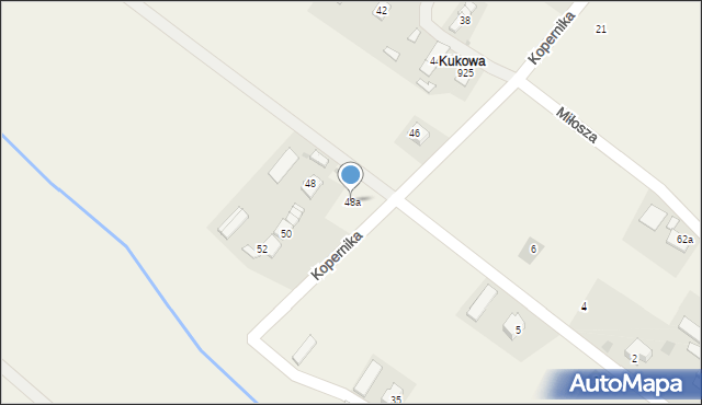 Jabłonka, Kopernika Mikołaja, 48a, mapa Jabłonka