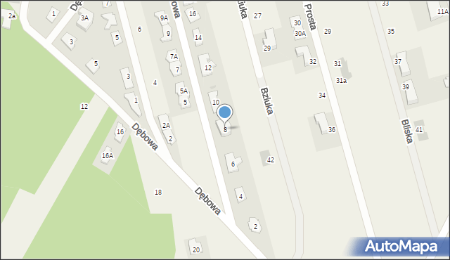 Jabłonna, Konwaliowa, 8, mapa Jabłonna