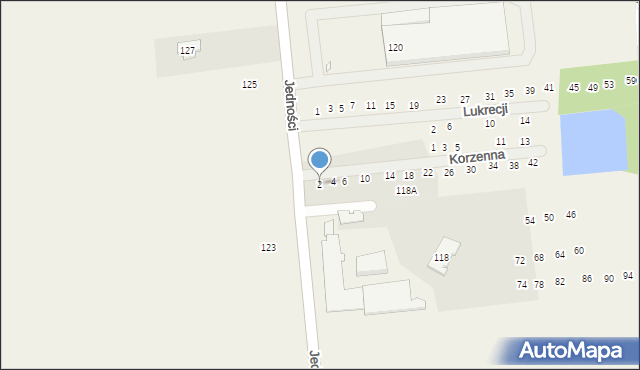 Janczewice, Korzenna, 2, mapa Janczewice