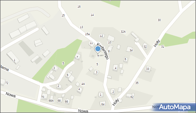 Jankowice, Korfantego Wojciecha, 7, mapa Jankowice