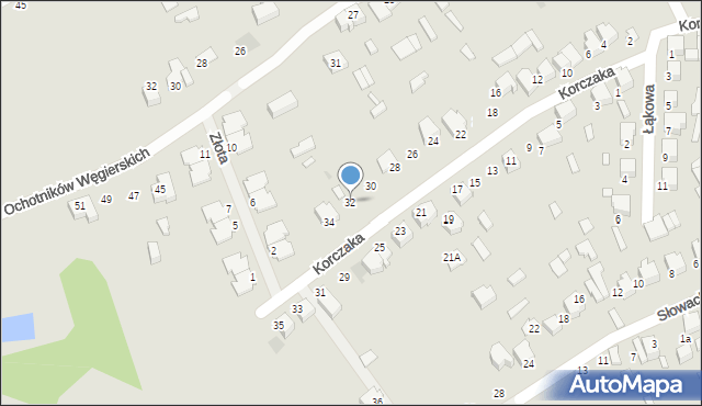 Janów Lubelski, Korczaka Janusza, 32, mapa Janów Lubelski