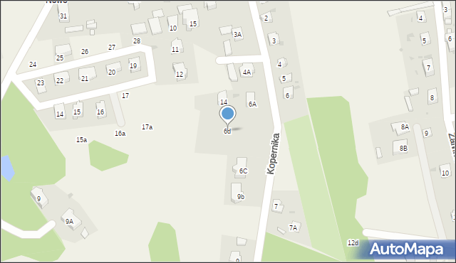 Janowice Wielkie, Kopernika Mikołaja, 6d, mapa Janowice Wielkie