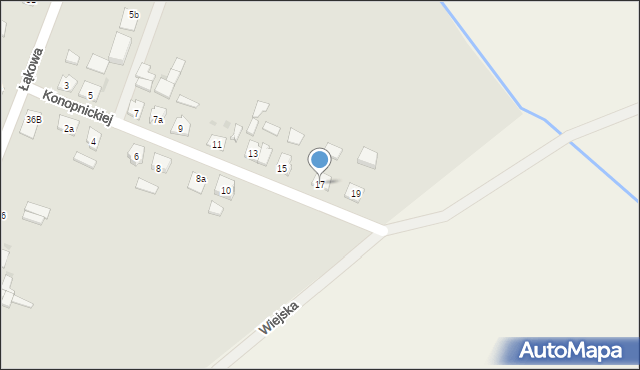 Janowiec Wielkopolski, Konopnickiej Marii, 17, mapa Janowiec Wielkopolski