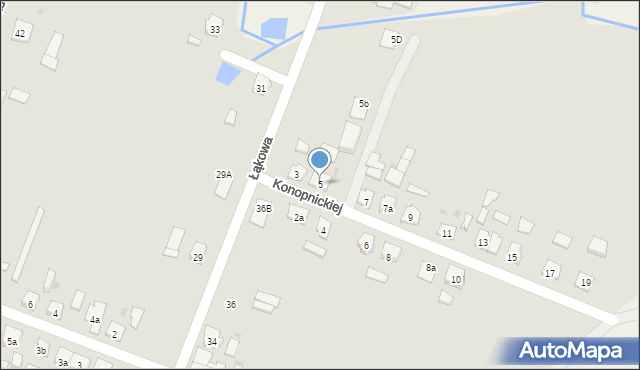 Janowiec Wielkopolski, Konopnickiej Marii, 5, mapa Janowiec Wielkopolski