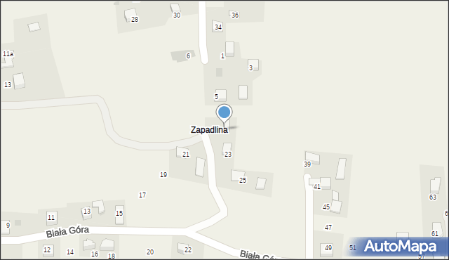 Januszowice, Kolorowe Wzgórze, 7, mapa Januszowice