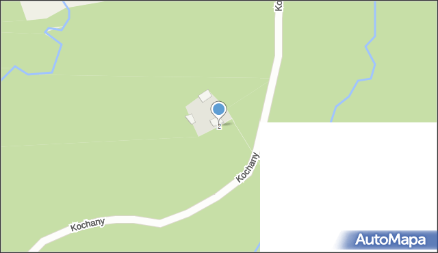 Jastkowice, Kochany, 2, mapa Jastkowice