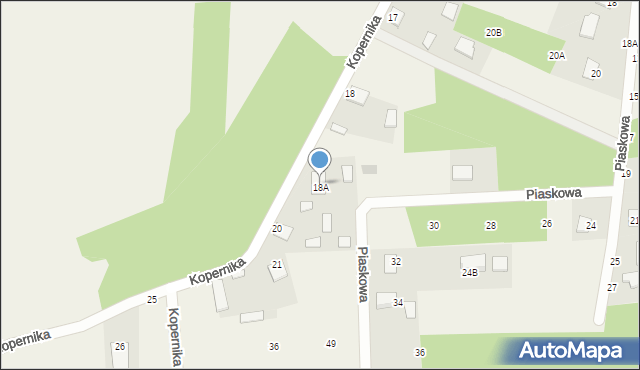 Jastkowice, Kopernika Mikołaja, 19, mapa Jastkowice