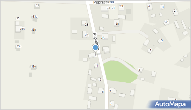 Jastkowice, Kopernika Mikołaja, 2, mapa Jastkowice