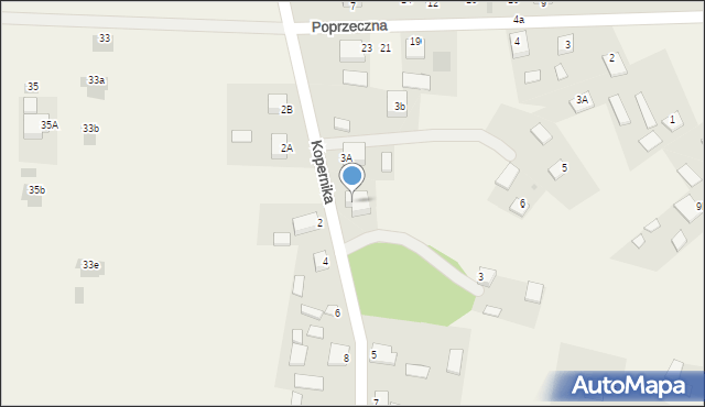 Jastkowice, Kopernika Mikołaja, 3e, mapa Jastkowice