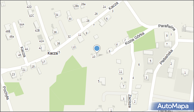 Jawiszowice, Kozia Górka, 8, mapa Jawiszowice