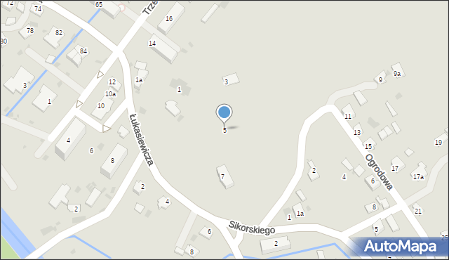 Jedlicze, Konopnickiej Marii, 5, mapa Jedlicze