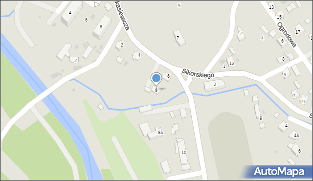 Jedlicze, Konopnickiej Marii, 8, mapa Jedlicze