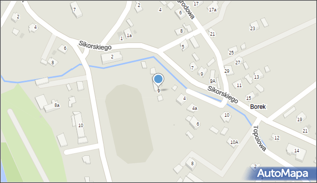 Jedlicze, Konopnickiej Marii, 9, mapa Jedlicze