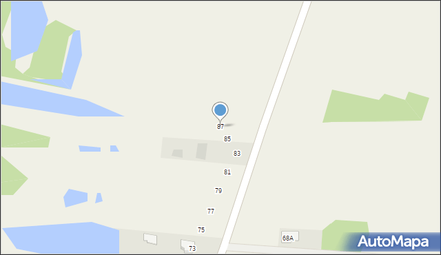 Jedlińsk, Konopnickiej Marii, 87, mapa Jedlińsk