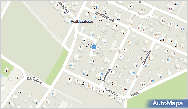 Jędrzejów, Konarskiego Stanisława, 11, mapa Jędrzejów