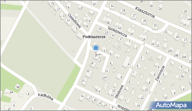 Jędrzejów, Konarskiego Stanisława, 15, mapa Jędrzejów