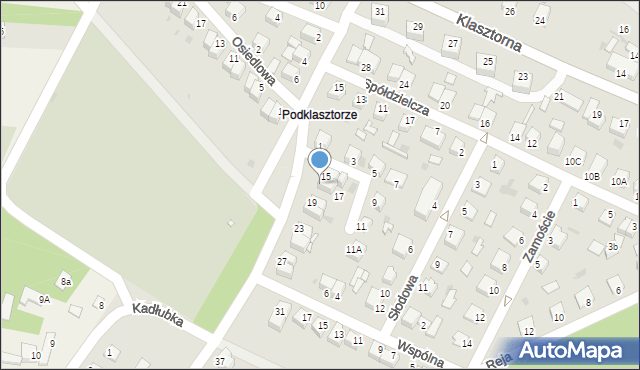 Jędrzejów, Konarskiego Stanisława, 15A, mapa Jędrzejów