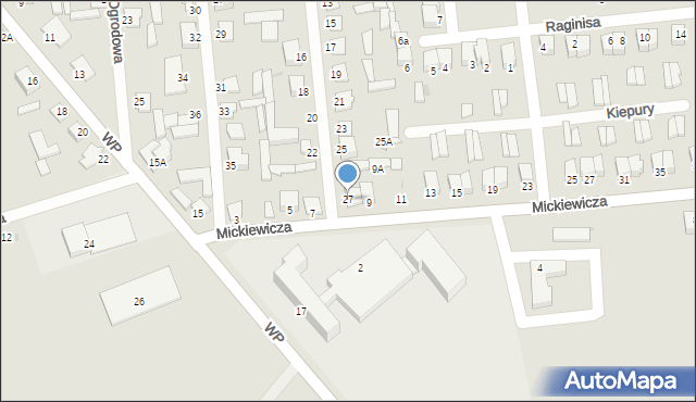 Jedwabne, Konopnickiej Marii, 27, mapa Jedwabne