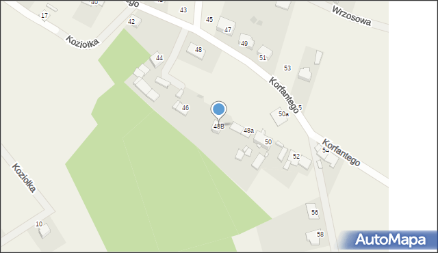 Jemielnica, Korfantego Wojciecha, 48B, mapa Jemielnica