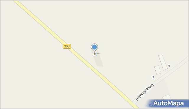 Jerka, Kościańska, 38, mapa Jerka