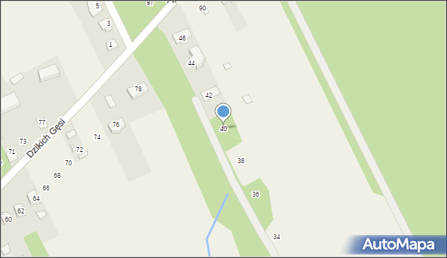 Jesówka, Konika Polnego, 40, mapa Jesówka