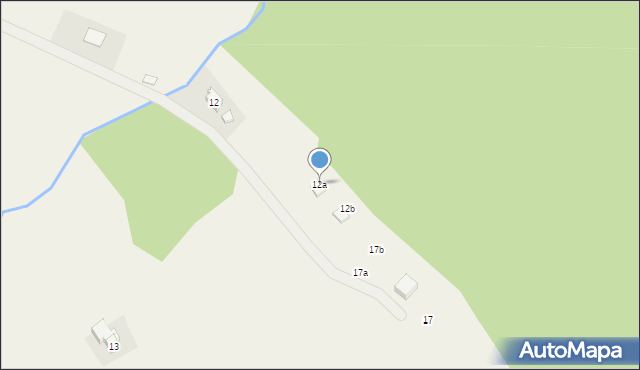 Jugów, Koszykowa, 12a, mapa Jugów