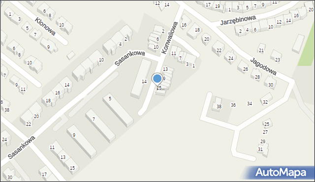 Juszkowo, Konwaliowa, 27, mapa Juszkowo