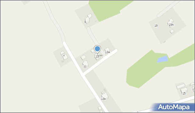 Kaczyce, Konopnickiej Marii, 13, mapa Kaczyce