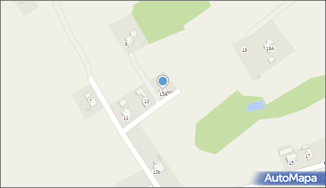 Kaczyce, Konopnickiej Marii, 13A, mapa Kaczyce