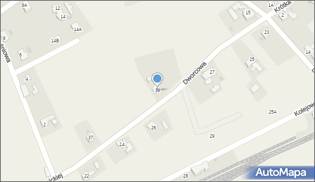 Kaczyce, Konopnickiej Marii, 39, mapa Kaczyce