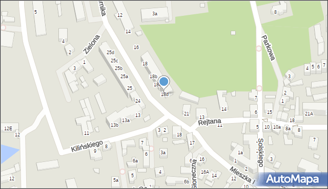 Kamień Pomorski, Kopernika Mikołaja, 18d, mapa Kamień Pomorski