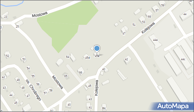 Kamieniec Ząbkowicki, Kolejowa, 45e, mapa Kamieniec Ząbkowicki