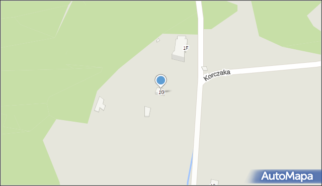 Kamienna Góra, Korczaka Janusza, 1G, mapa Kamienna Góra
