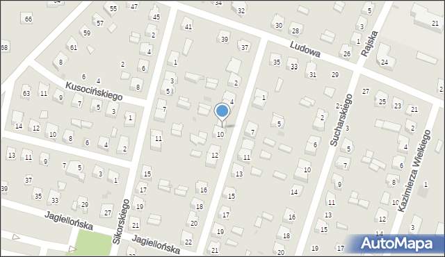 Kamieńsk, Kotarbińskiego Mieczysława, 8, mapa Kamieńsk