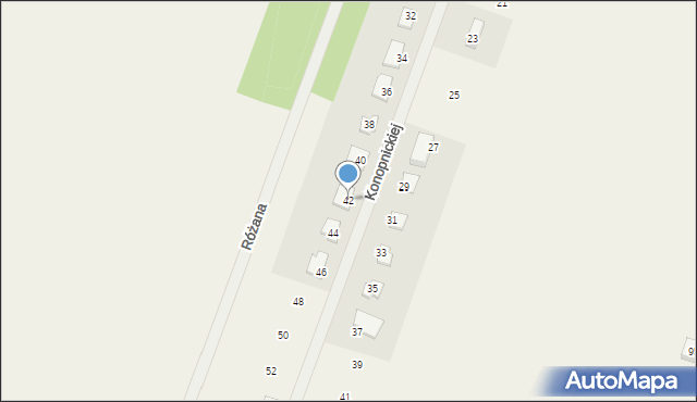 Kamionka, Konopnickiej Marii, 42, mapa Kamionka