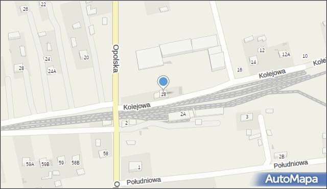 Karczmiska Pierwsze, Kolejowa, 18, mapa Karczmiska Pierwsze