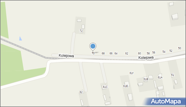 Karczmiska Pierwsze, Kolejowa, 70, mapa Karczmiska Pierwsze