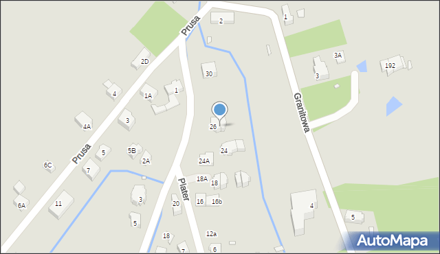 Karpacz, Komuny Paryskiej, 26A, mapa Karpacz