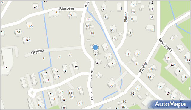 Karpacz, Komuny Paryskiej, 6, mapa Karpacz