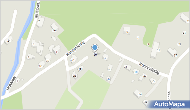 Karpacz, Konopnickiej Marii, 2H, mapa Karpacz