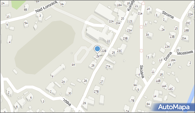 Karpacz, Konstytucji 3 Maja, 24, mapa Karpacz