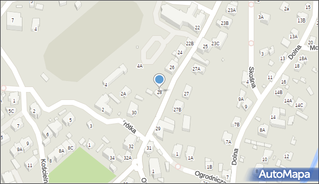 Karpacz, Konstytucji 3 Maja, 28, mapa Karpacz