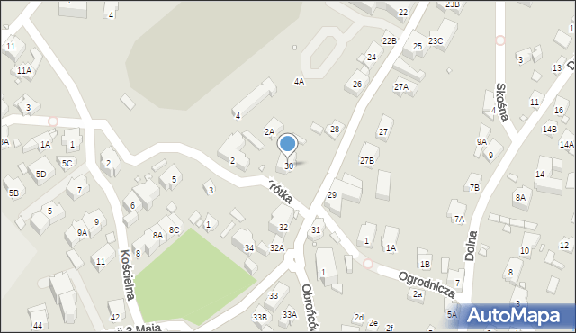 Karpacz, Konstytucji 3 Maja, 30, mapa Karpacz