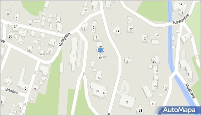 Karpacz, Konstytucji 3 Maja, 6A, mapa Karpacz