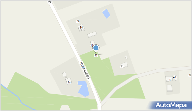Karsznice, Kościuszki Tadeusza, gen., 32, mapa Karsznice