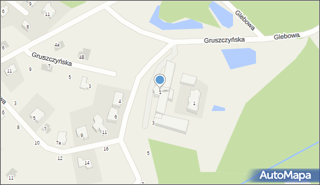 Katarzynki, Konwaliowa, 1, mapa Katarzynki