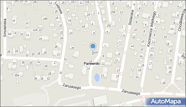 Katowice, Kokociniec, 10, mapa Katowic