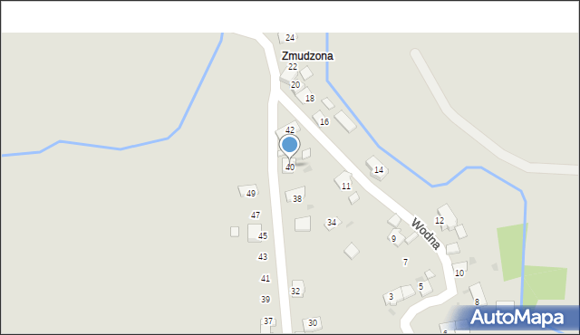 Kędzierzyn-Koźle, Kosynierów, 40, mapa Kędzierzyna-Koźle