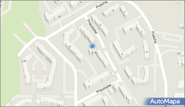 Kielce, Kowalczewskiego Sylwestra, 8, mapa Kielc